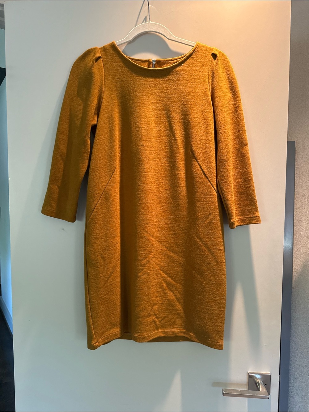 Mustard Yellow Women’s Shift Dress